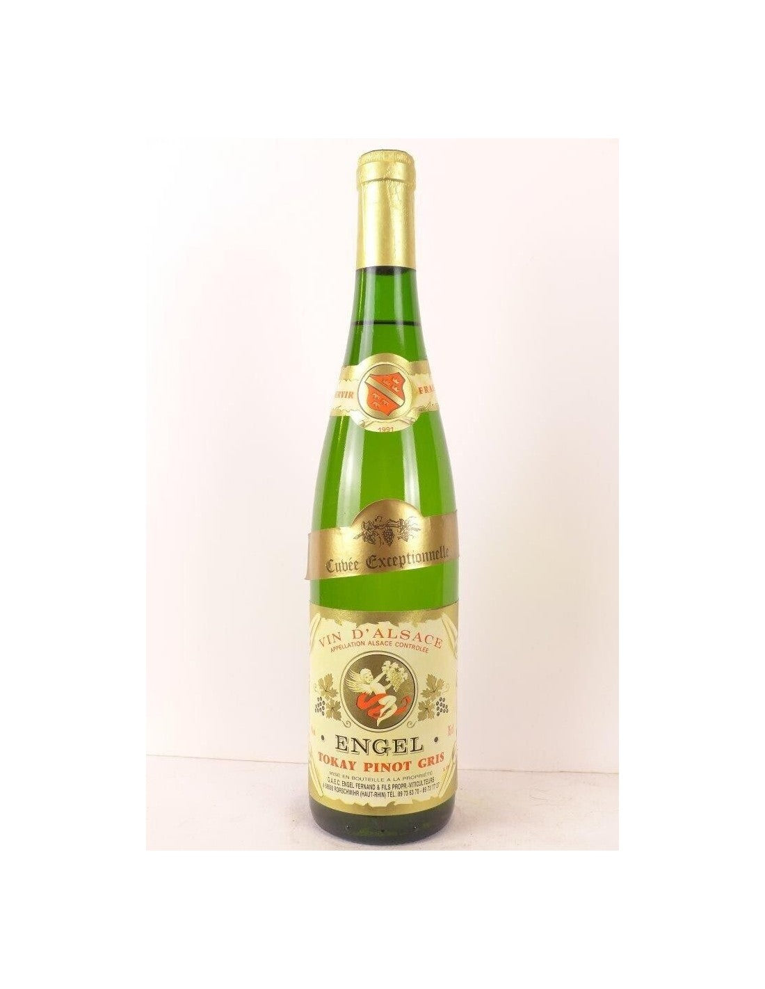 1991 - pinot gris - fernand engel cuvée exceptionnelle - blanc - alsace - Just Wines 