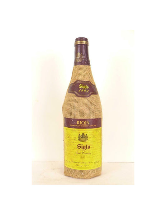 1991 - rioja crianza - siglo - rouge - Espagne - Just Wines 