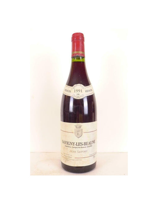 1991 - savigny les beaune - jean lefort - rouge - bourgogne - Just Wines 