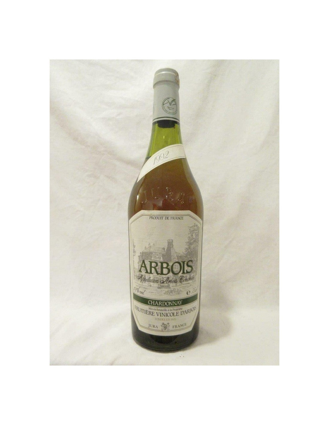 1992 - arbois - fruitière vinicole d'arbois chardonnay - blanc - jura france - Just Wines 