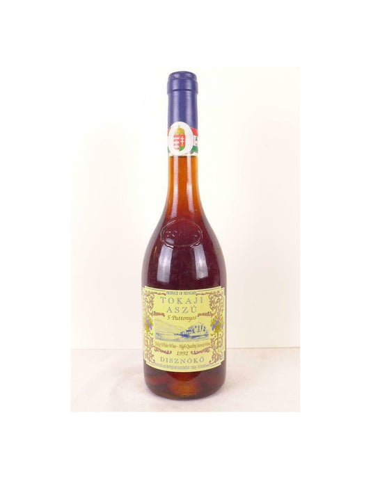 1992 - aszu - disznoko 5 puttonyos 50 cl - liquoreux - tokaji Hongrie - Just Wines 