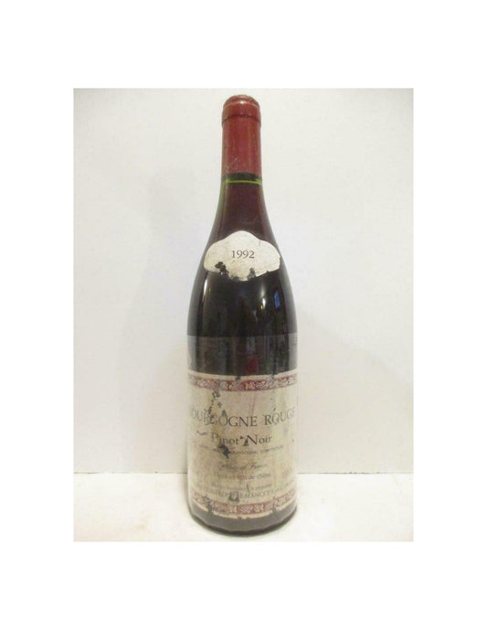 1992 - bourgogne - vignerons de mancey fût de chêne (étiquette abîmée) - rouge - bourgogne - Just Wines 