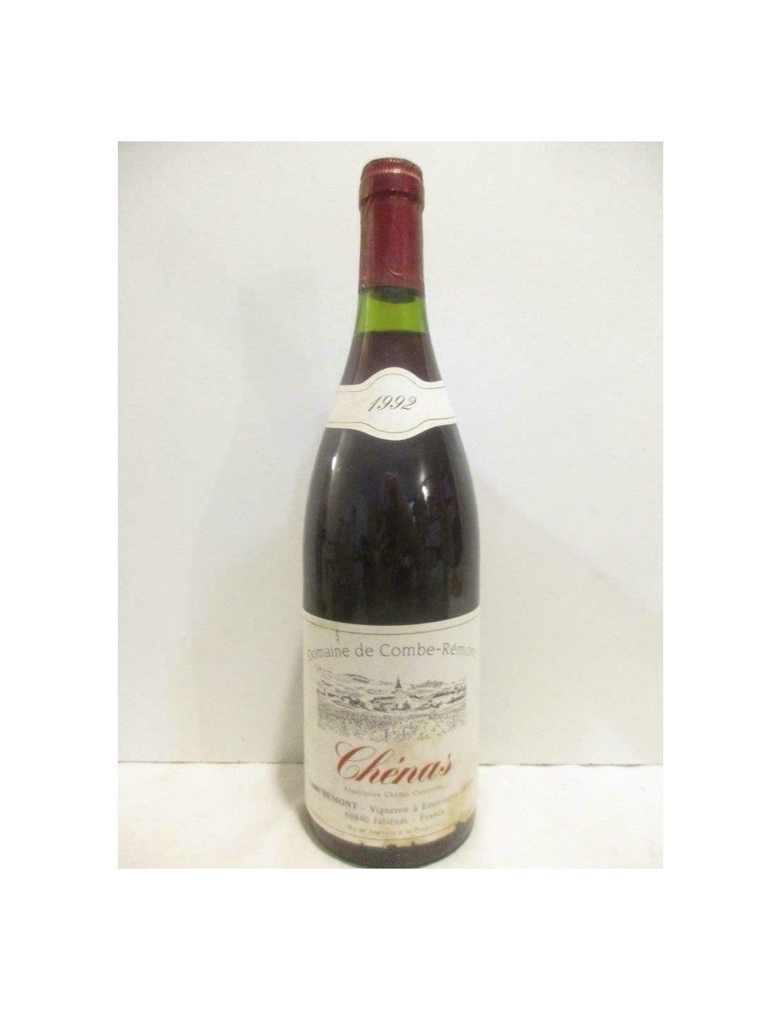 1992 - chénas - louis demont domaine de combe-rémont - Rouge - beaujolais - Just Wines 