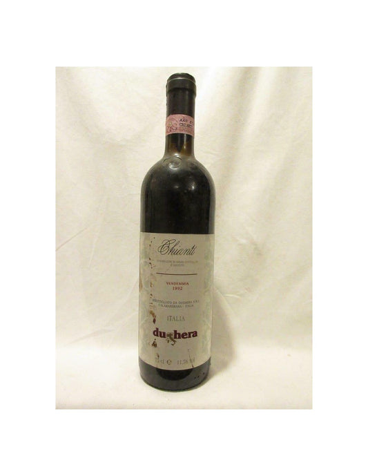 1992 - chianti - rouge - toscane Italie - Just Wines 