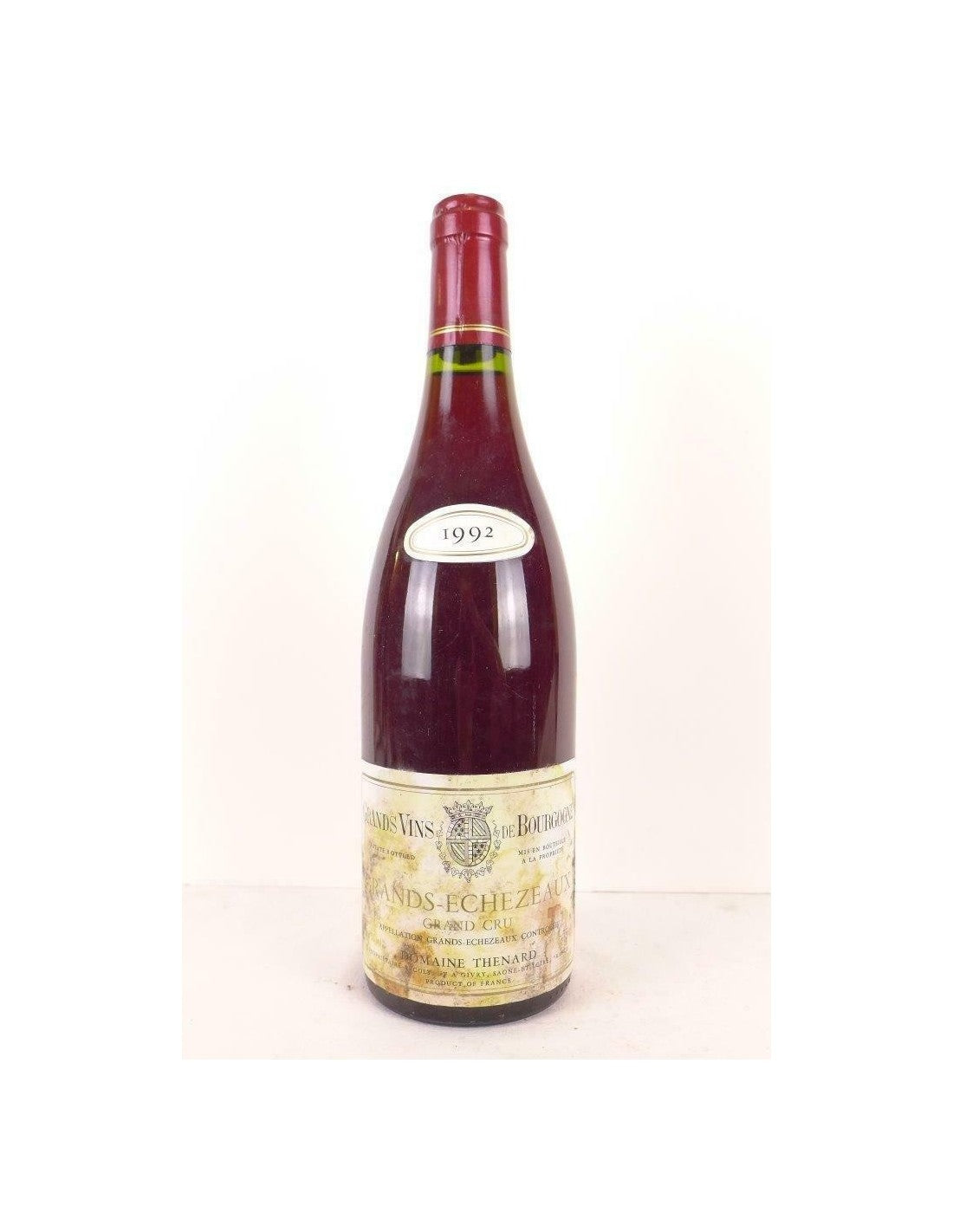 1992 - grands-échézeaux - domaine thénard grand cru (étiquette abîmée) - rouge - bourgogne - Just Wines 