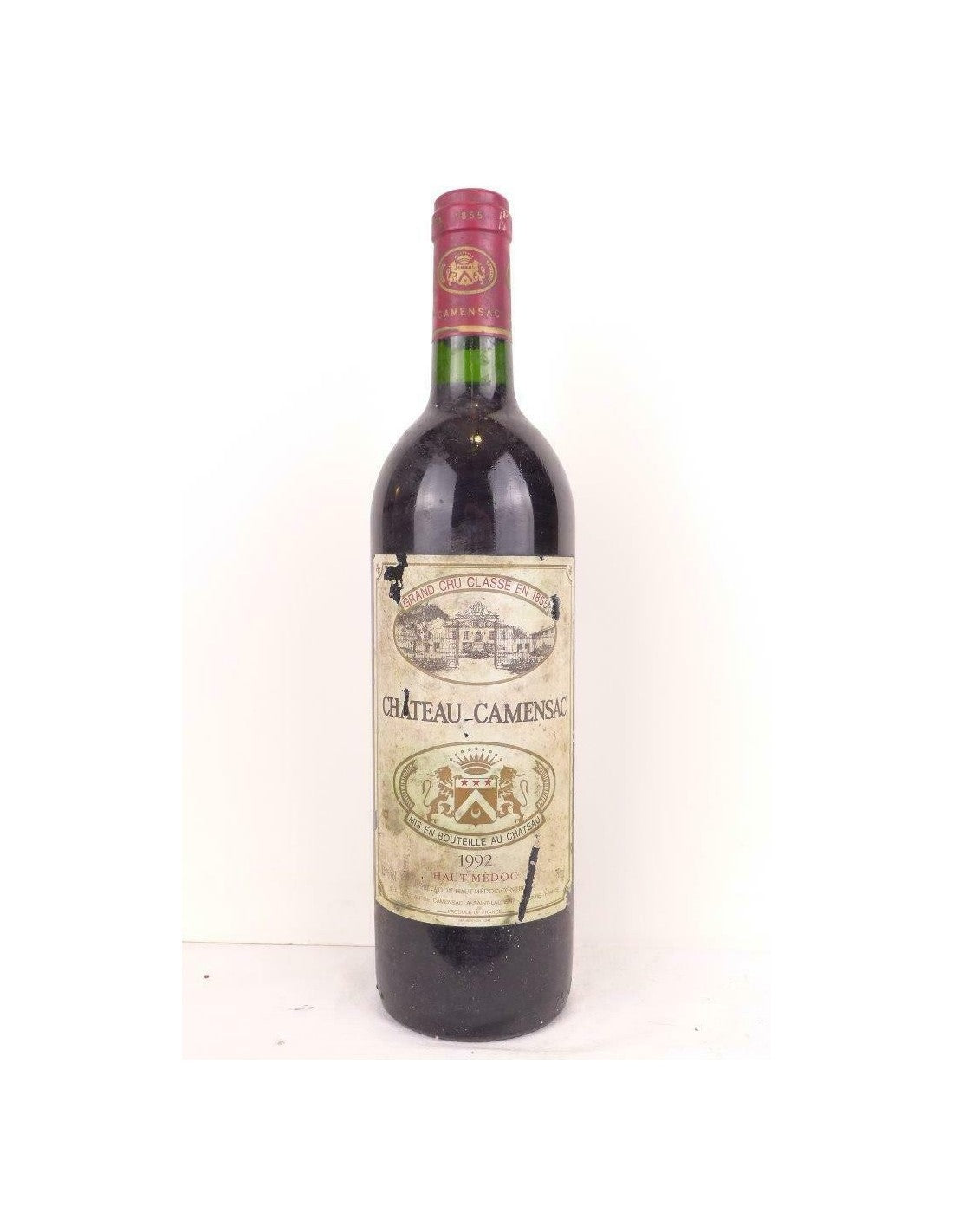 1992 - haut-médoc - château camensac grand cru classé (étiquette abîmée b2) - rouge - bordeaux - Just Wines 