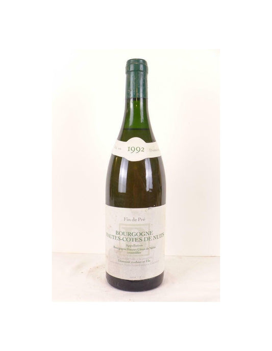 1992 - hautes côtes de nuits - domaine barbier et fils fin de pré - blanc - bourgogne - Just Wines 