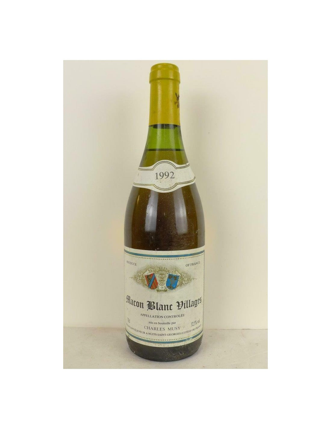 1992 - mâcon - charles musy (b2) - blanc - bourgogne - Just Wines 