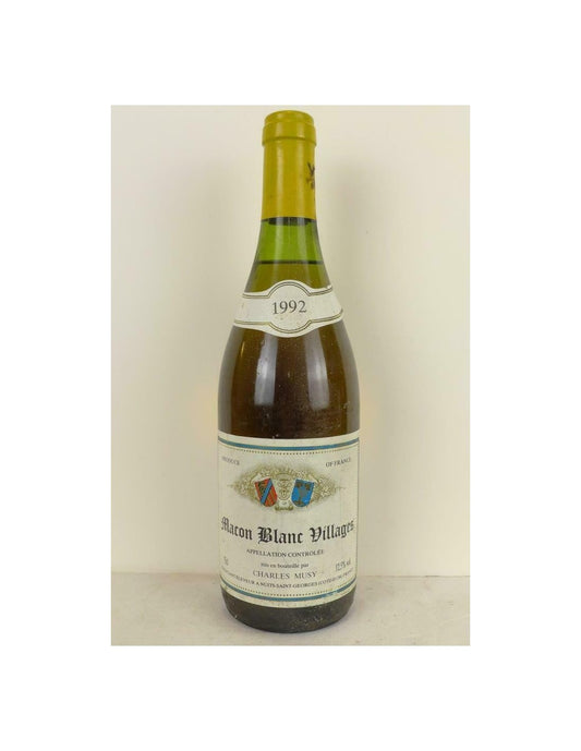 1992 - mâcon - charles musy (b2) - blanc - bourgogne - Just Wines 