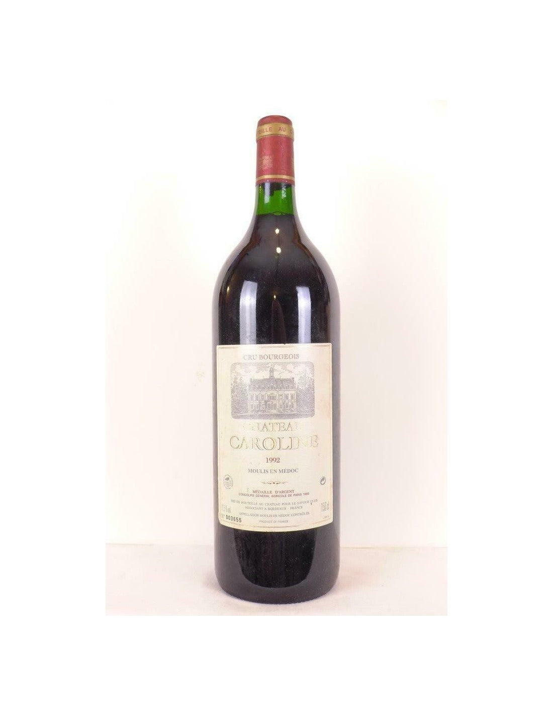 1992 - moulis - château caroline cru bourgeois magnum 150 cl - rouge - bordeaux - Just Wines 