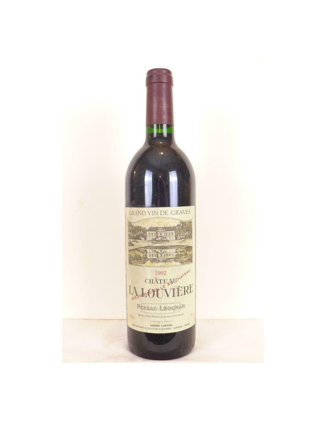 1992 - pessac-léognan - château la louvière - rouge - bordeaux - Just Wines 