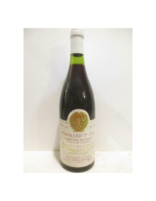 1992 - pommard - daniel rebourgeon premier cru clos des arvelets - rouge - bourgogne - Just Wines 