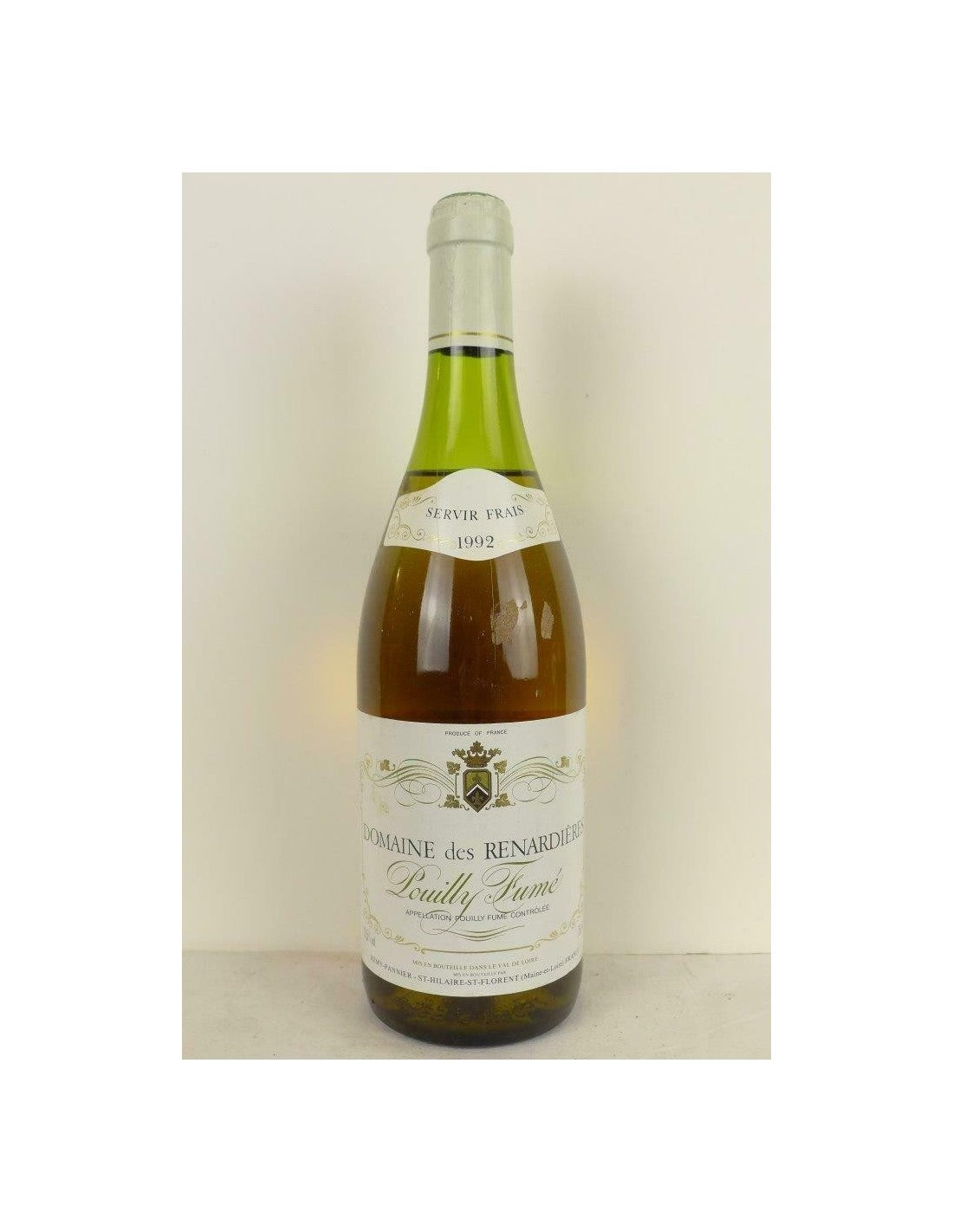 1992 - pouilly-fumé - domaine des renardières - blanc - loire - centre - Just Wines 