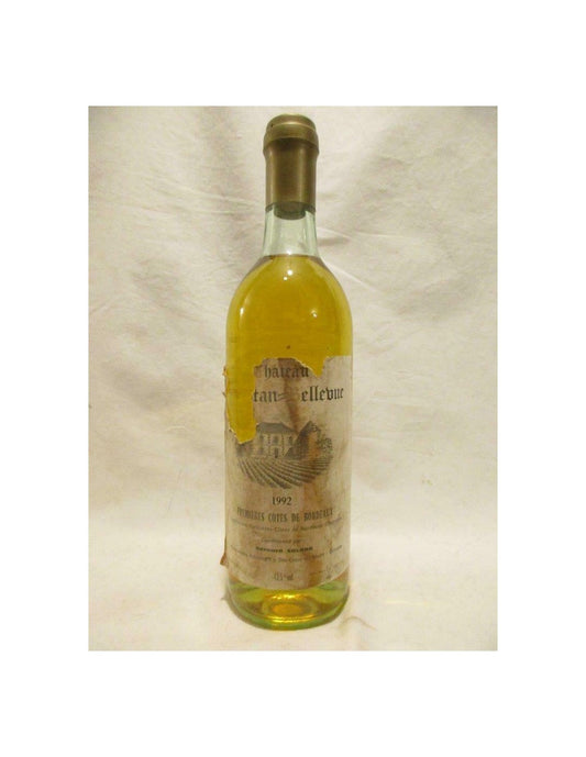 1992 - premières côtes de bordeaux - château crabitan-bellevue (étiquette abîmée) - liquoreux - bordeaux - Just Wines 