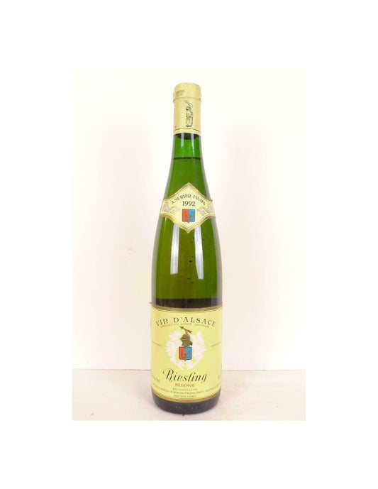 1992 - riesling - cave coopérative westhalten-soultzmatt réserve - blanc - alsace - Just Wines 