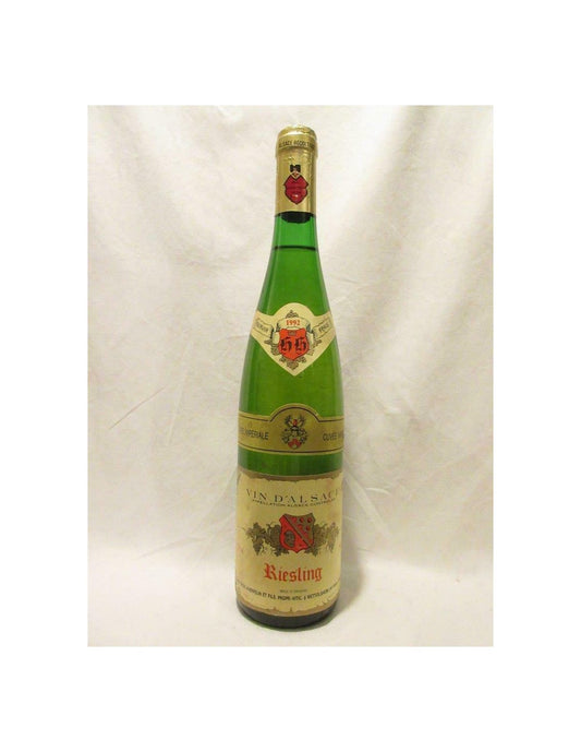 1992 - riesling - Henri Haeffelin impériale - blanc - alsace france - Just Wines 