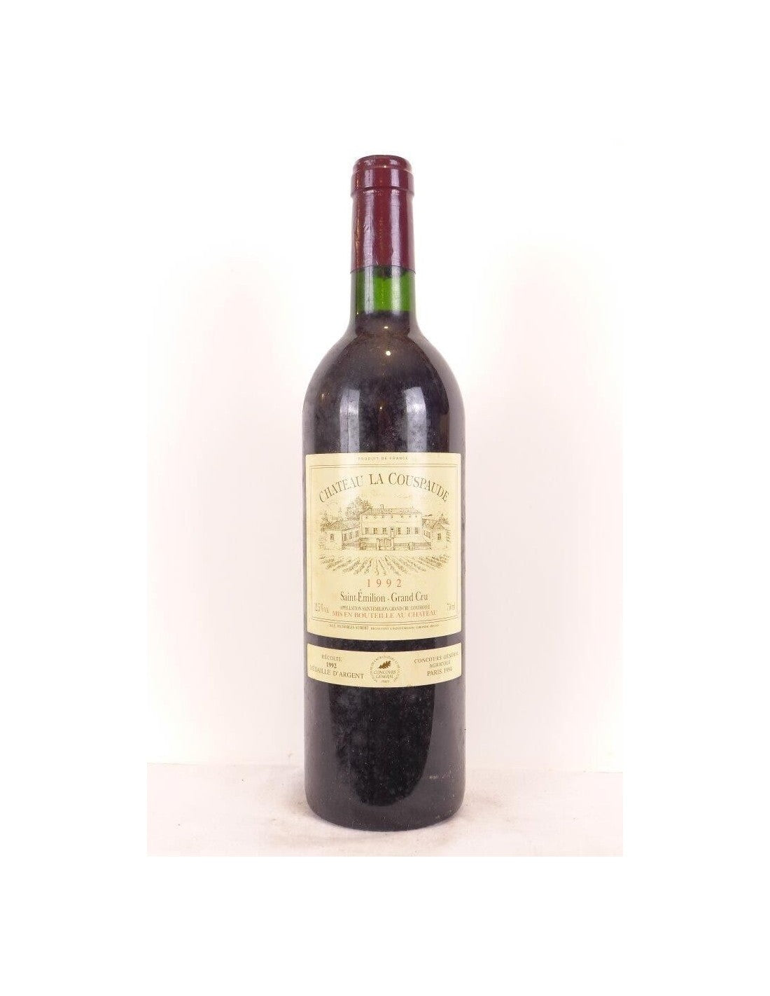 1992 - saint-émilion - château la couspaude grand cru - rouge - bordeaux - Just Wines 