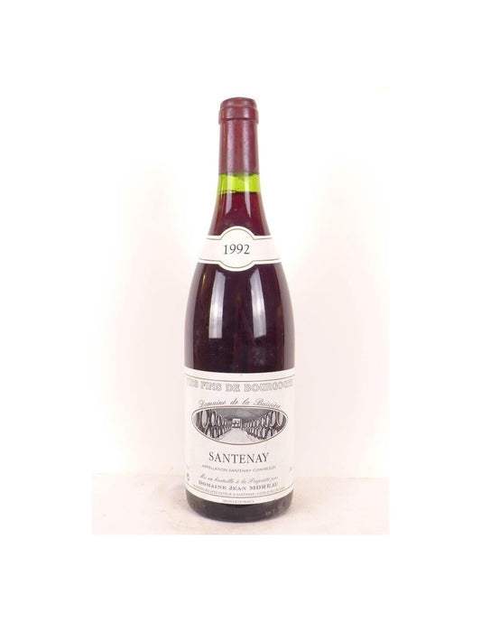 1992 - santenay - domaine jean moreau - rouge - bourgogne - Just Wines 