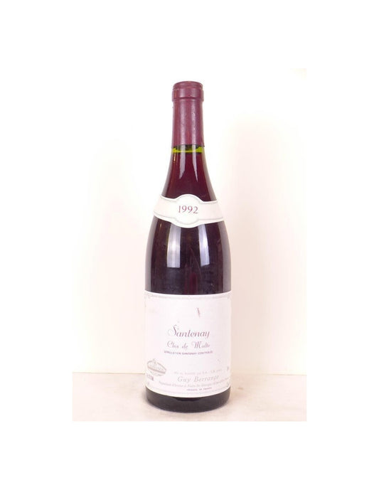 1992 - santenay - guy bertrand clos de malte - rouge - bourgogne - Just Wines 