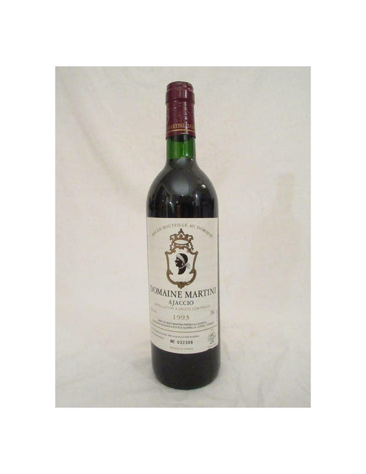 1993 - ajaccio - domaine martini - rouge - corse - Just Wines 