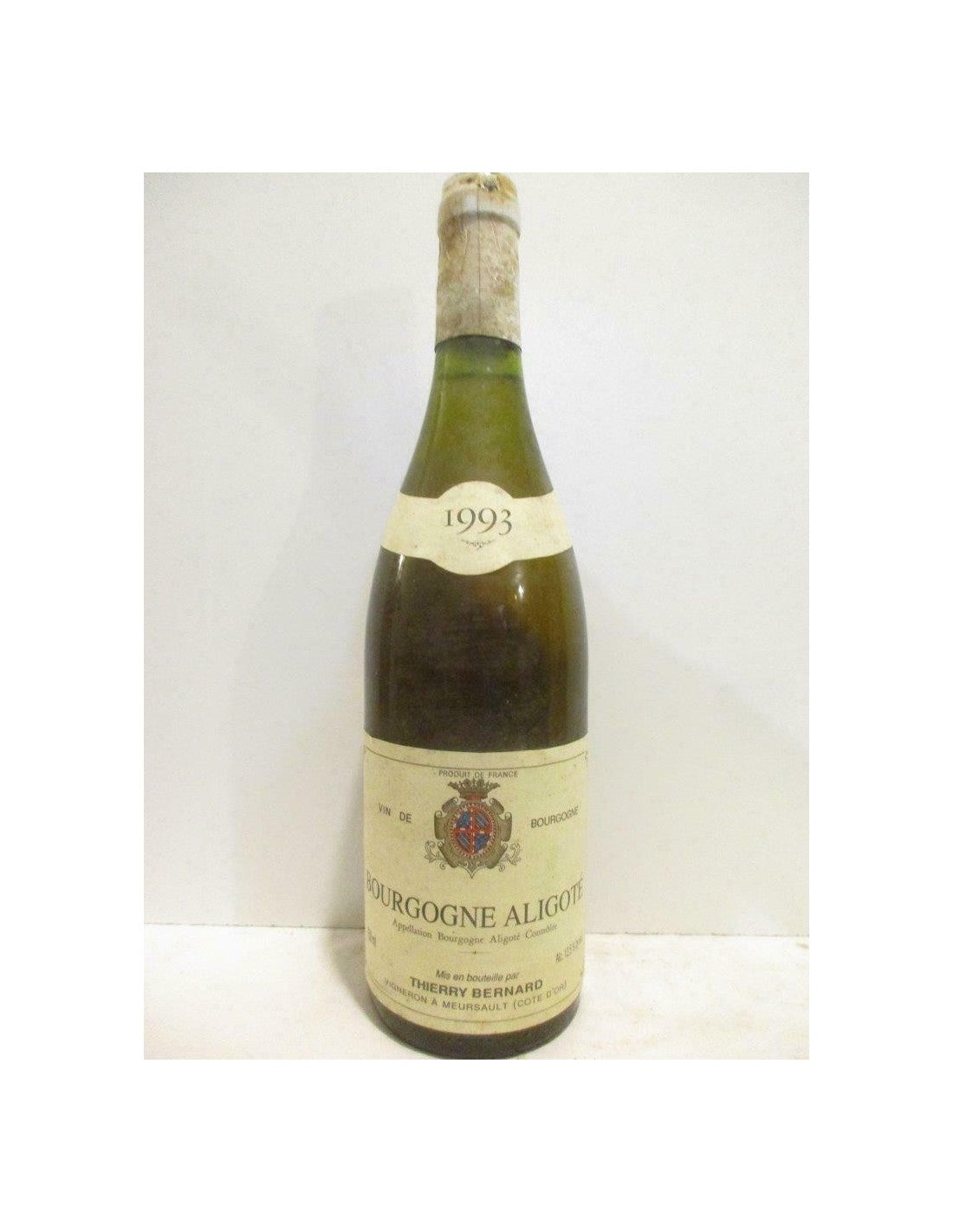 1993 - aligoté - thierry bernard - blanc - bourgogne - Just Wines 