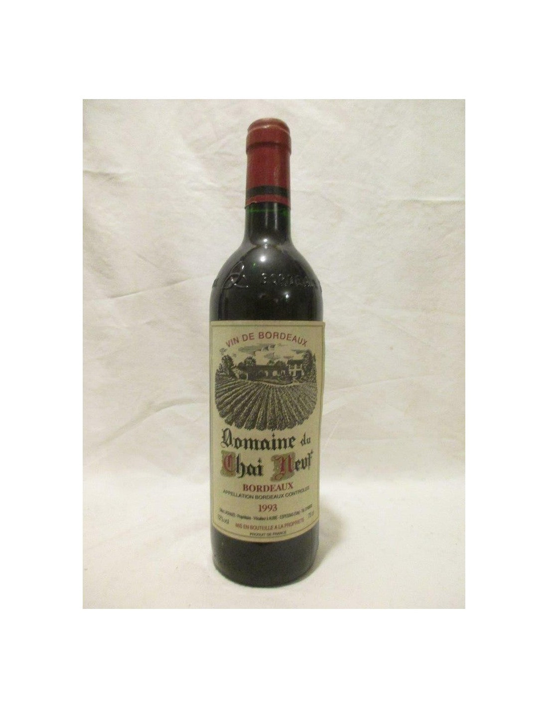 1993 - bordeaux - domaine du chai neuf - rouge - bordeaux france - Just Wines 