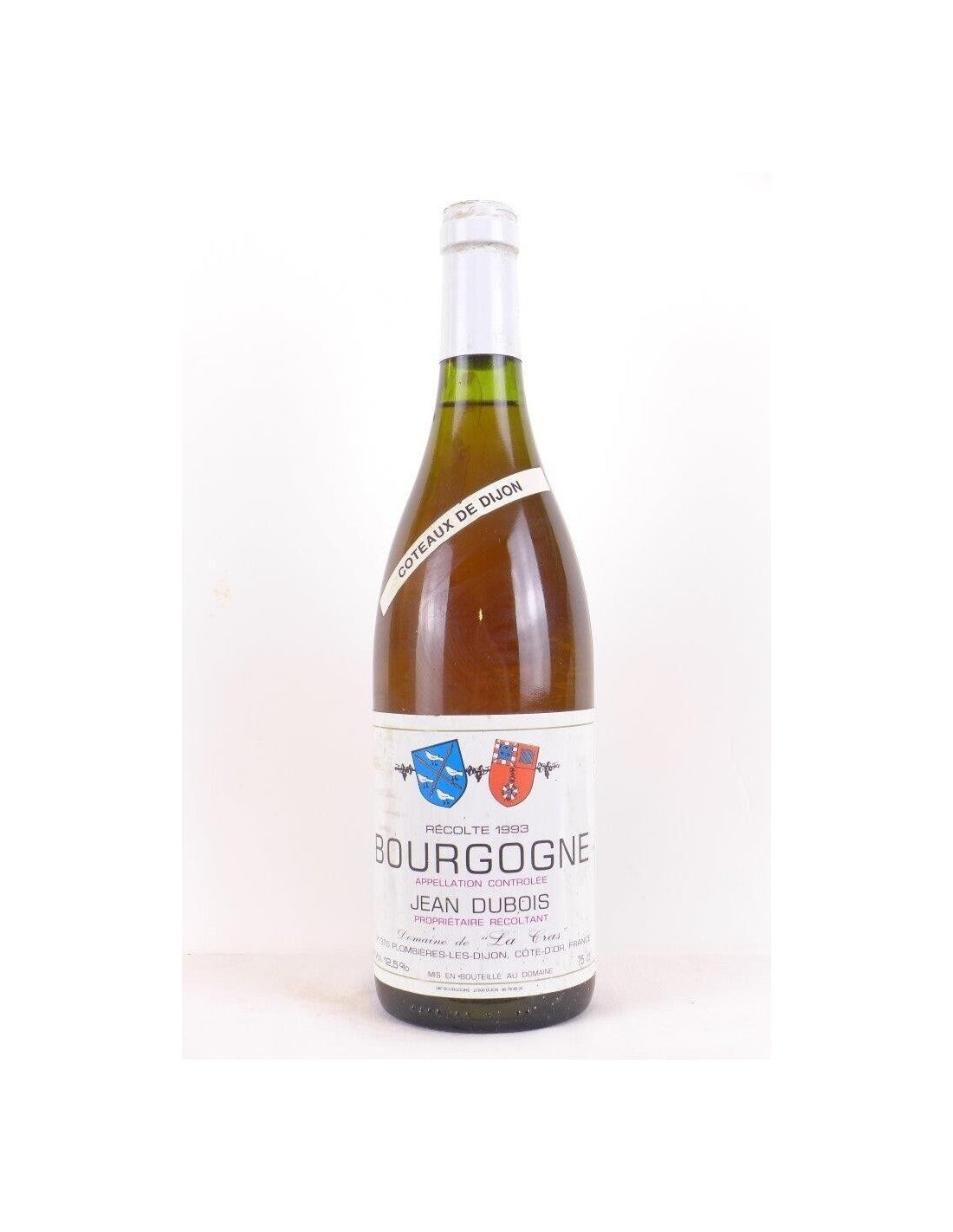 1993 - coteaux de dijon - jean dubois - blanc - bourgogne - Just Wines 