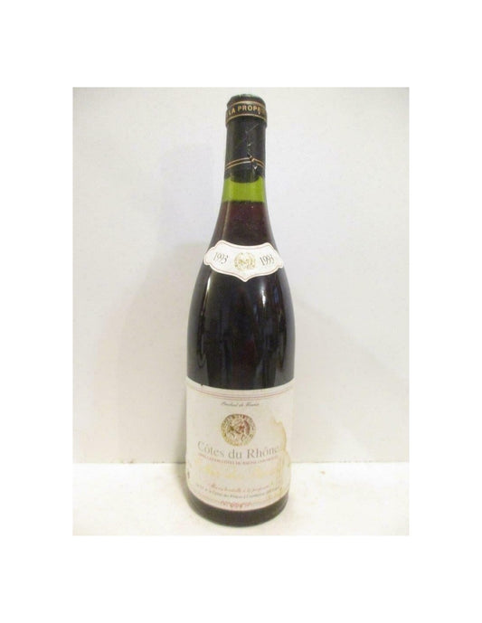 1993 - côtes du rhône - cellier des princes (étiquette sale) - rouge - rhône - Just Wines 