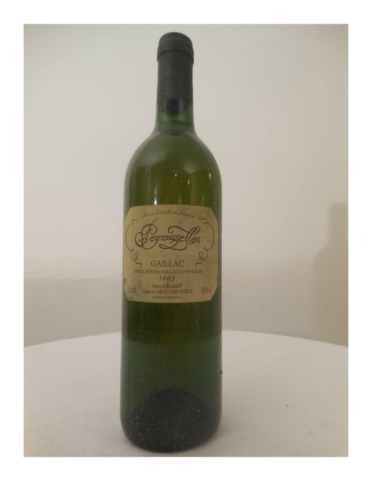 1993 - gaillac - peyrouzelles - blanc - sud-ouest france - Just Wines 