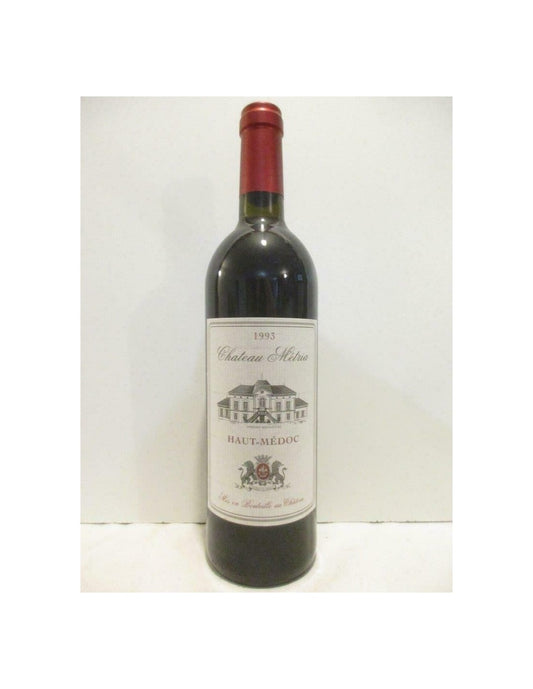 1993 - haut-médoc - château métria - Rouge - bordeaux - Just Wines 