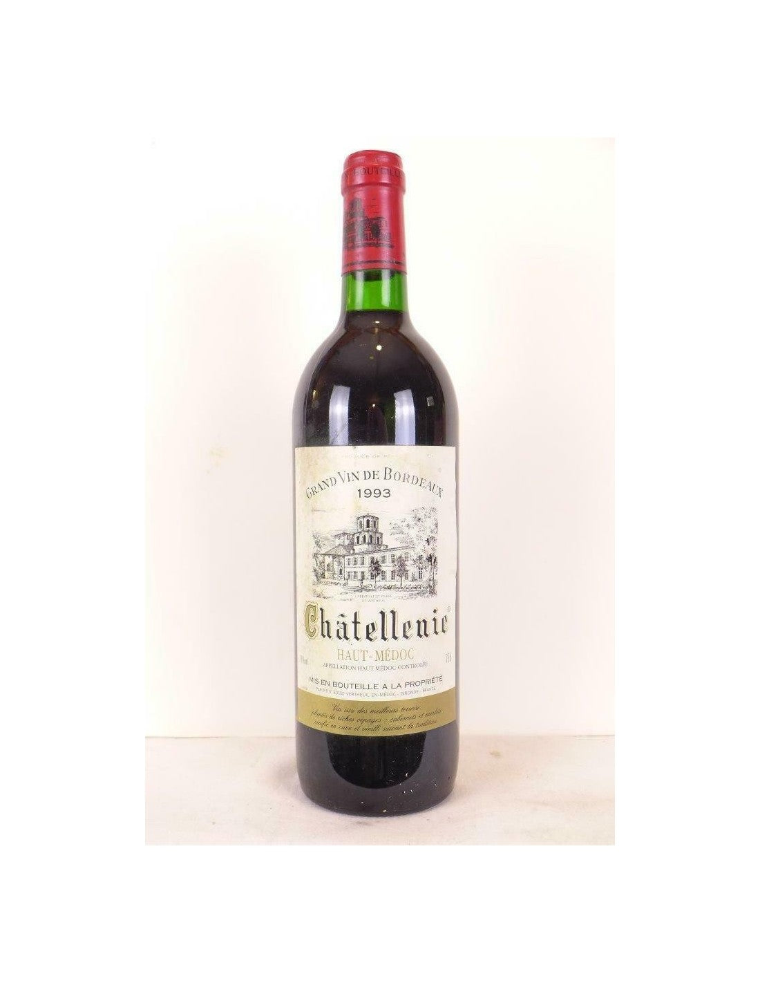 1993 - haut-médoc - châtellerie - rouge - bordeaux - Just Wines 