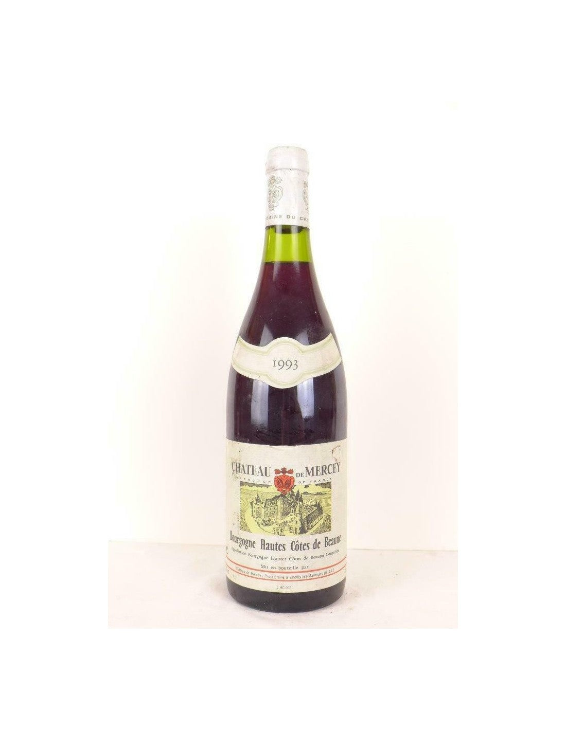 1993 - hautes côtes de beaune - château de mercey - rouge - bourgogne - Just Wines 