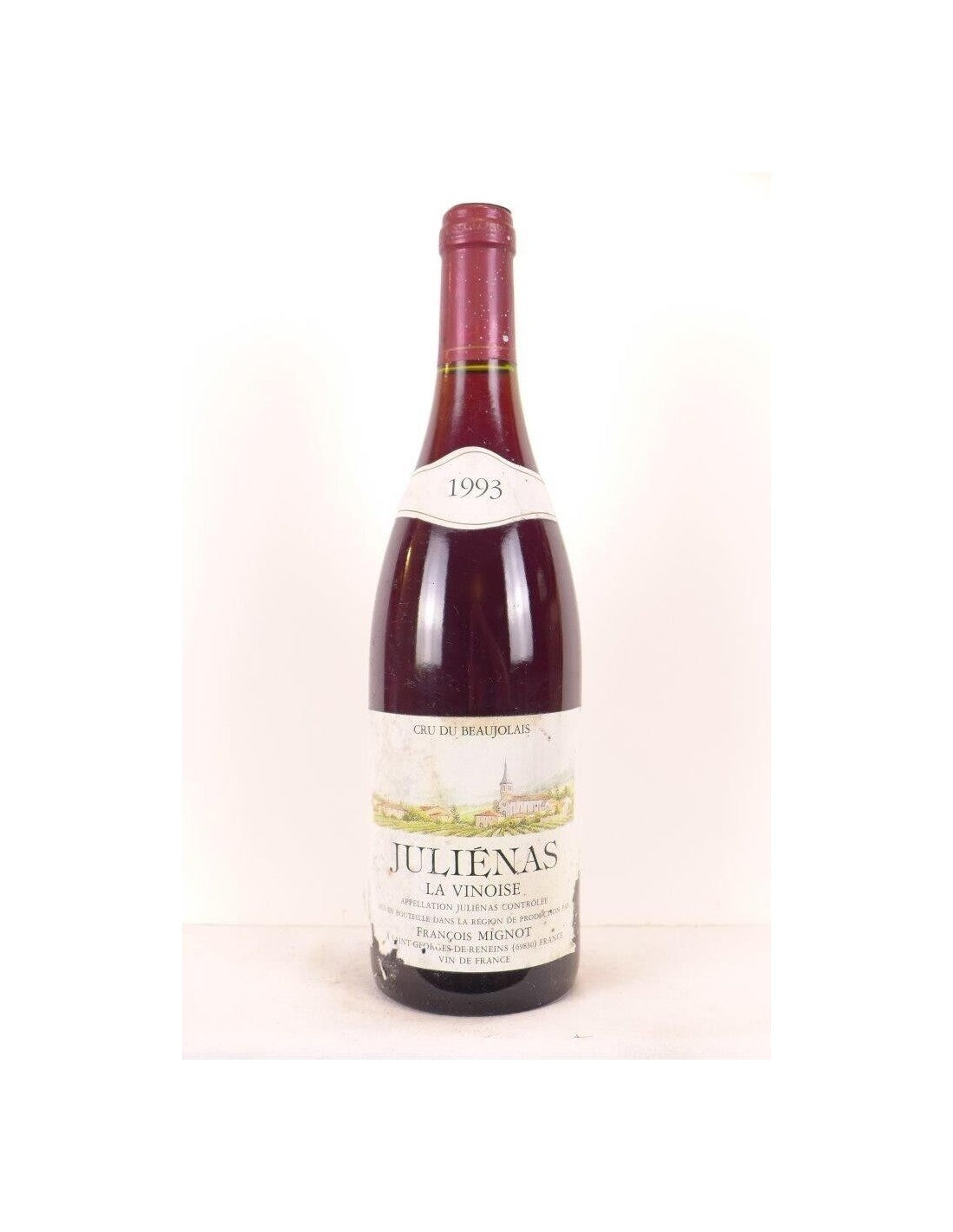 1993 - juliénas - françois mignot la vinoise - rouge - beaujolais - Just Wines 