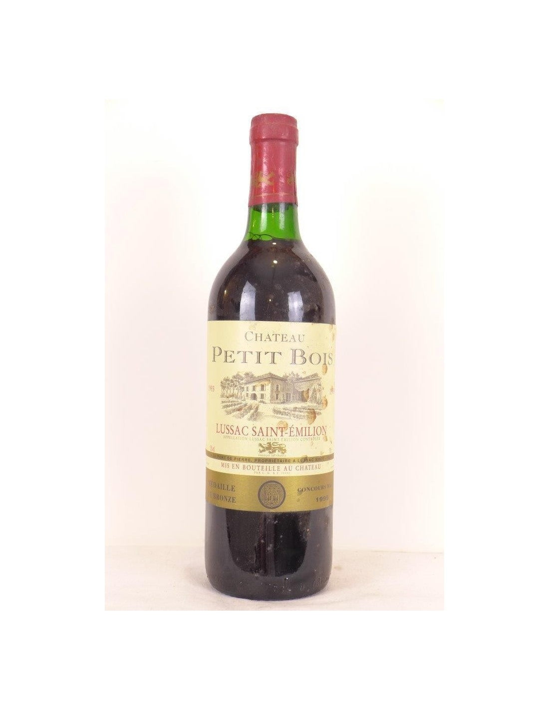 1993 - lussac saint-émilion - château petit bois - rouge - bordeaux - Just Wines 