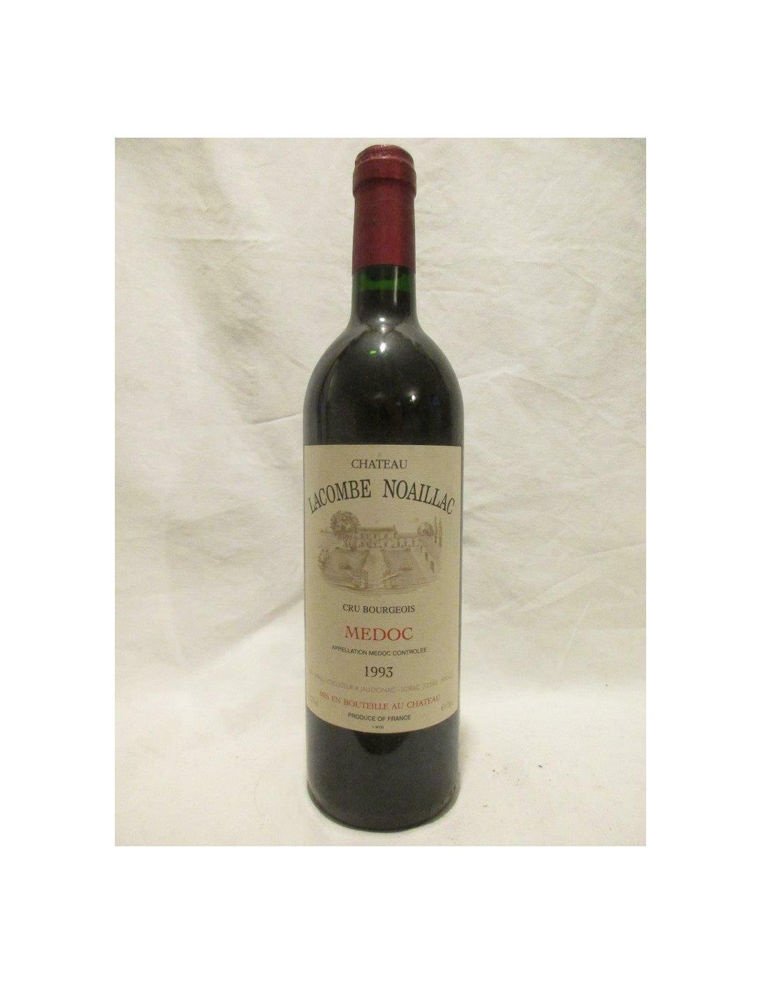 1993 - médoc - château lacombe noillac cru bourgeois - rouge - bordeaux france - Just Wines 