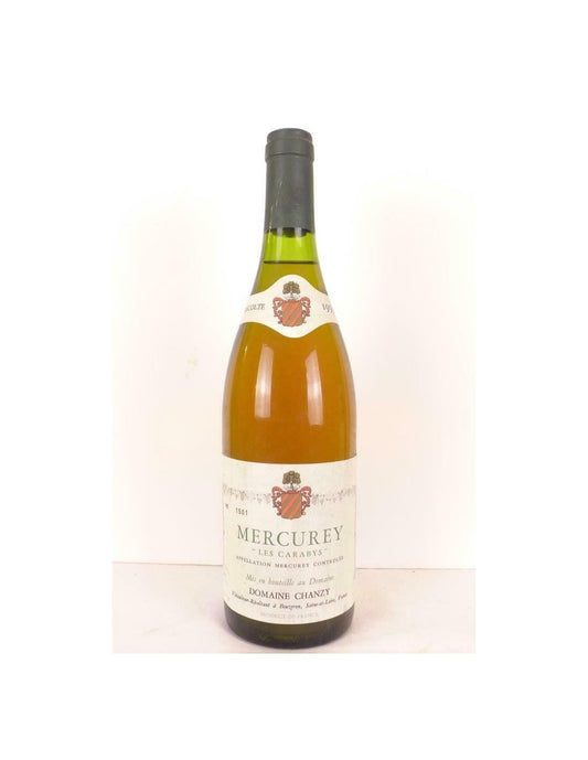 1993 - mercurey - domaine chanzy la carabys - blanc - bourgogne - Just Wines 