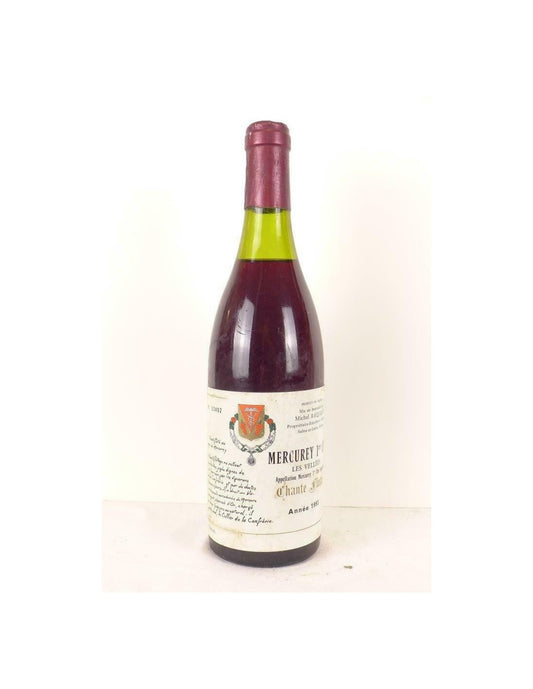 1993 - mercurey - michel raquillet premier cru les vellées chante fluté - rouge - bourgogne - Just Wines 