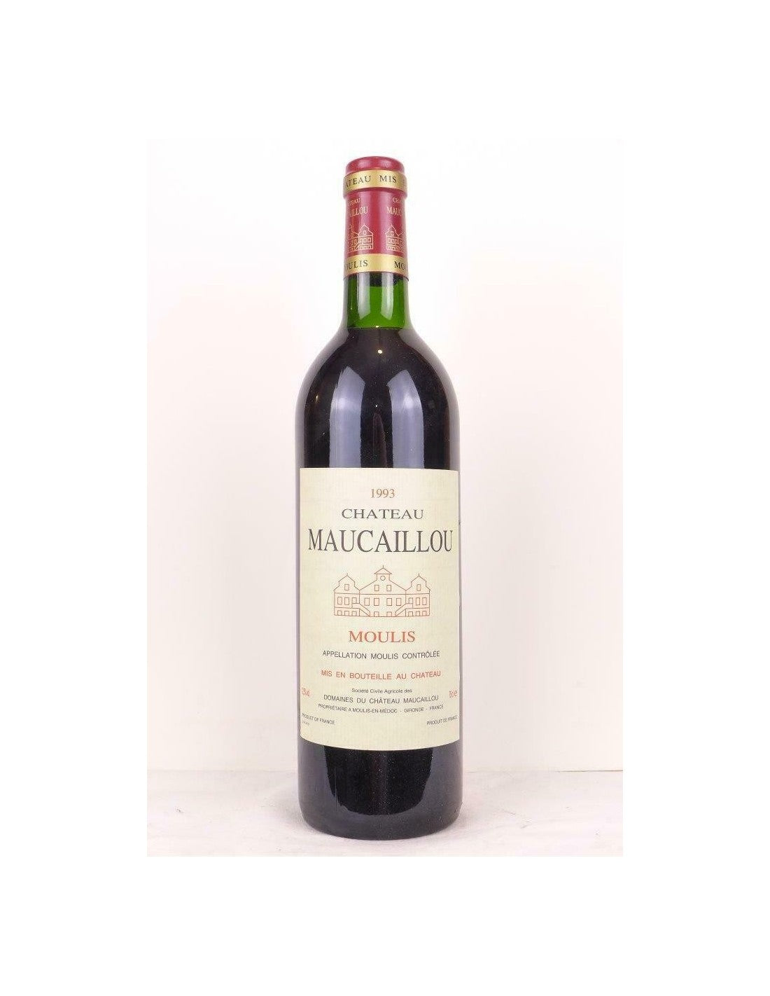 1993 - moulis - château maucaillou - rouge - bordeaux - Just Wines 