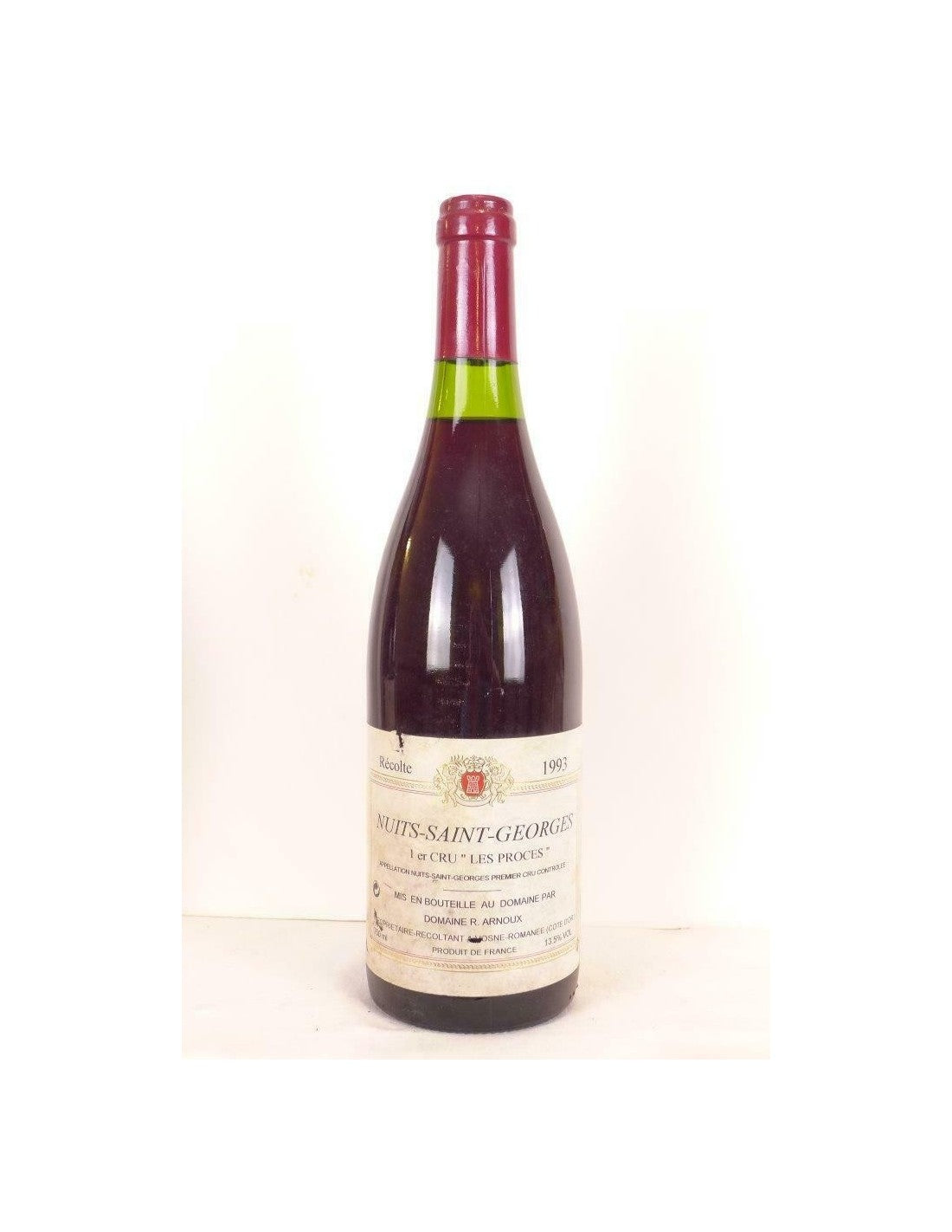 1993 - nuits saint-georges - domaine arnoux premier cru les procès - rouge - bourgogne - Just Wines 