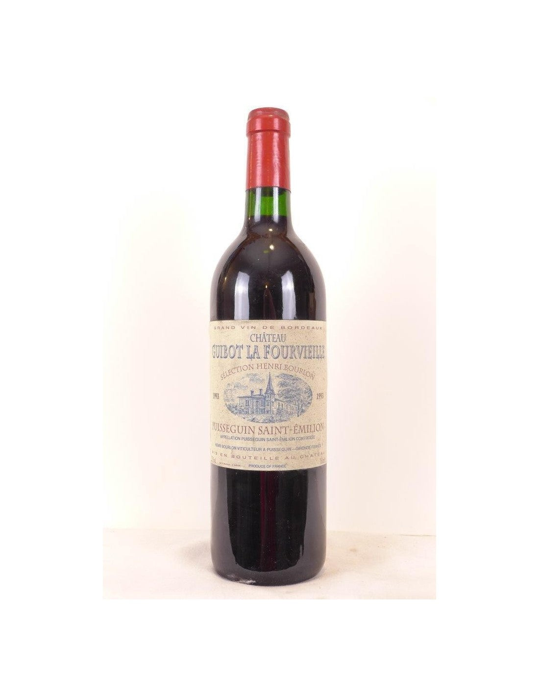 1993 - puisseguin saint-émilion - château guibot la fourvieille - rouge - bordeaux - Just Wines 