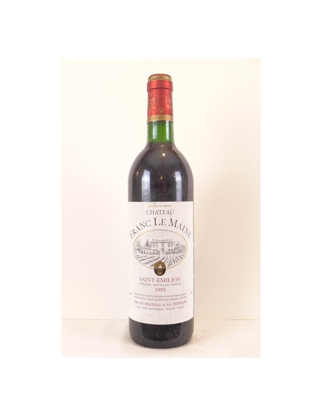 1993 - saint-émilion - château franc le maine - rouge - bordeaux - Just Wines 