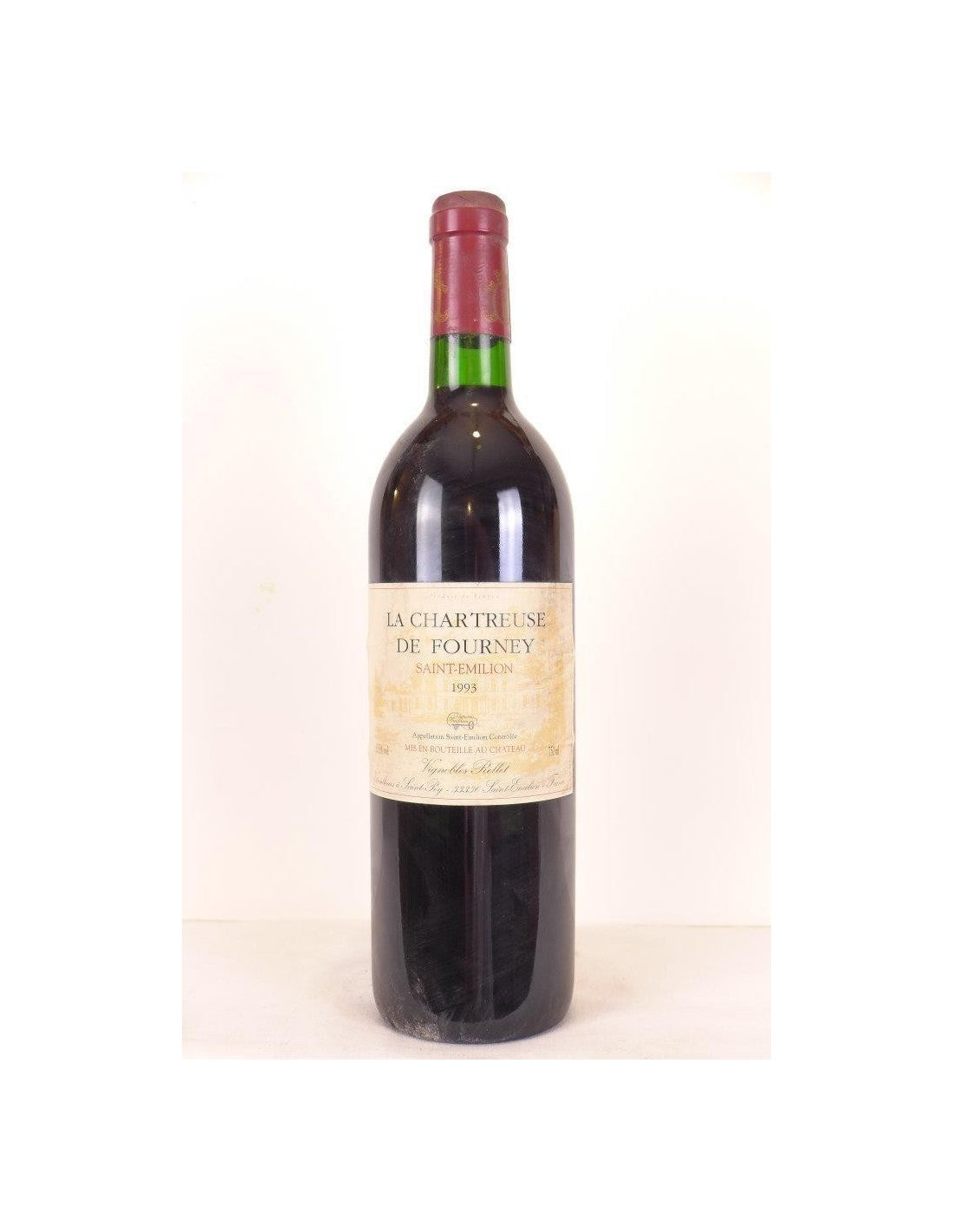 1993 - saint-émilion - la chartreuse de fourney - rouge - bordeaux - Just Wines 