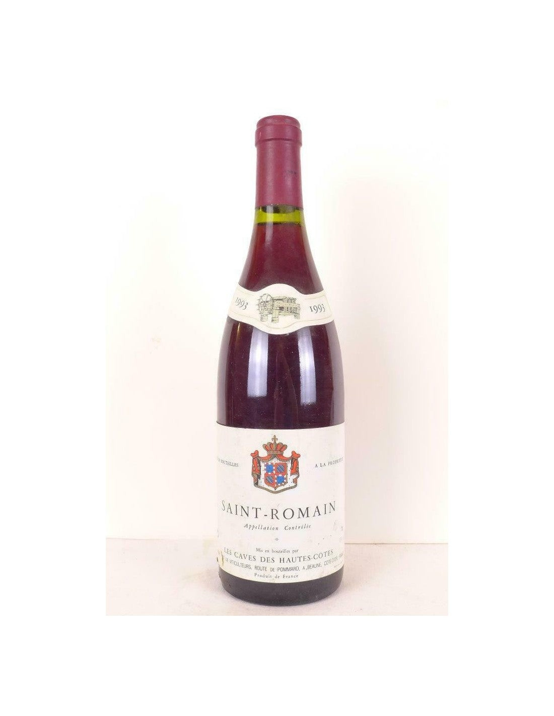 1993 - saint-romain - cave des hautes-côtes - rouge - bourgogne - Just Wines 