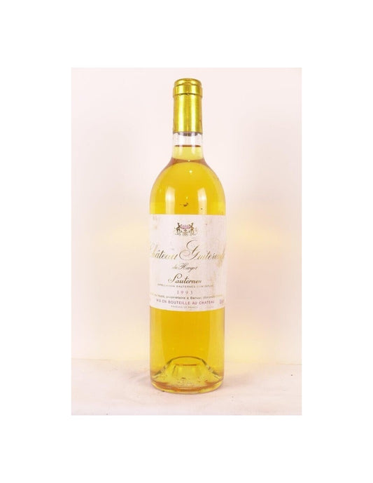 1993 - sauternes - château guiteronde du hayot - liquoreux - bordeaux - Just Wines 