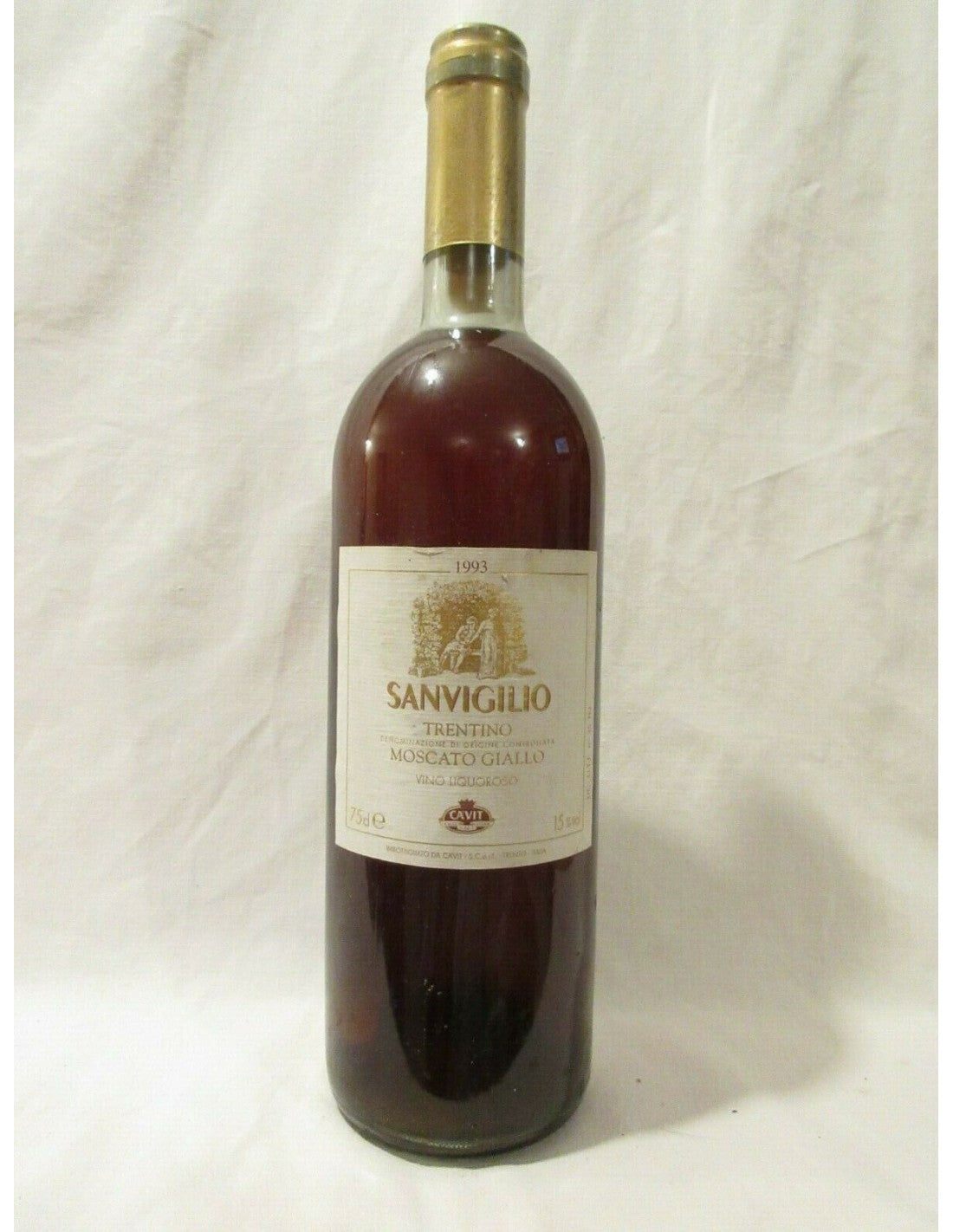 1993 - trentino - sanvigilio moscato giallo (capsule abîmée) - liquoreux - Italie - Just Wines 