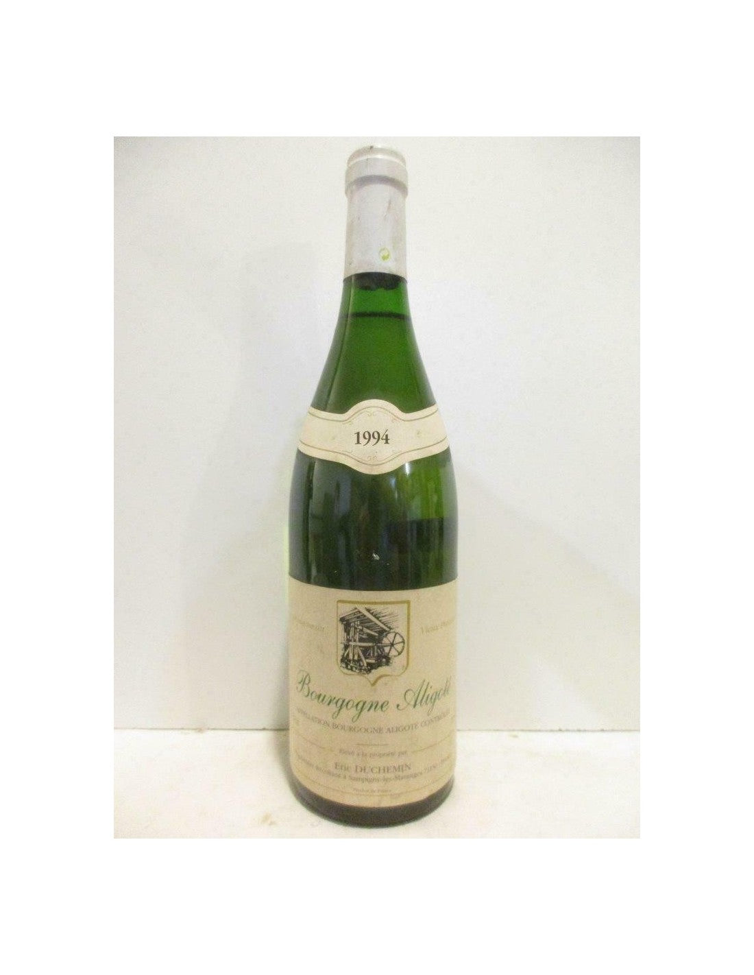 1994 - aligoté - éric duchemin - blanc - bourgogne - Just Wines 