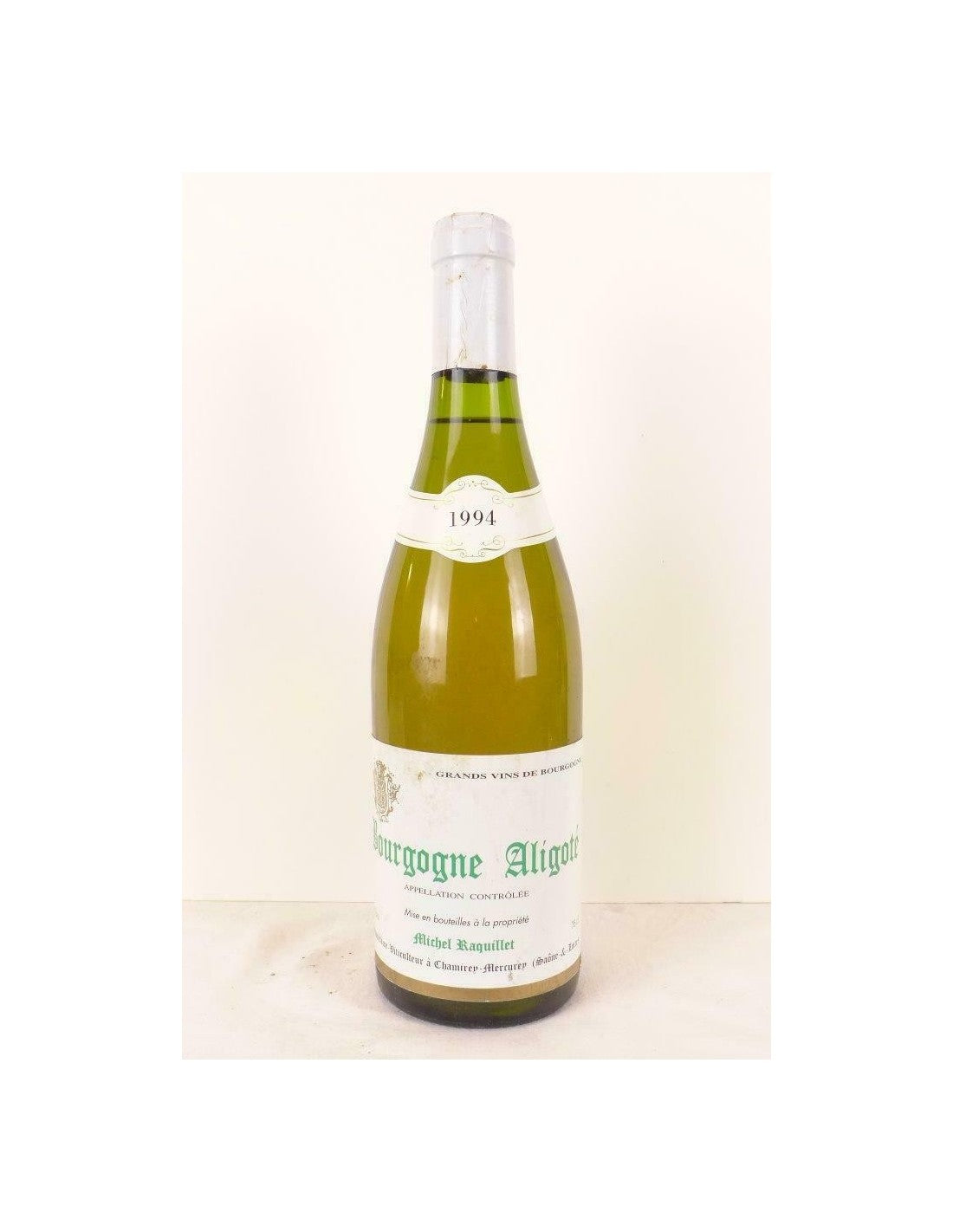 1994 - aligoté - michel raquillet - blanc - bourgogne - Just Wines 