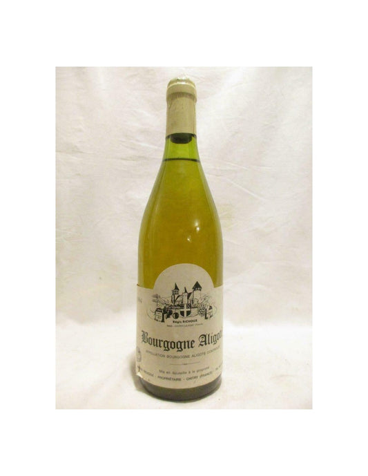 1994 - aligoté - régis richoux - blanc - bourgogne - Just Wines 