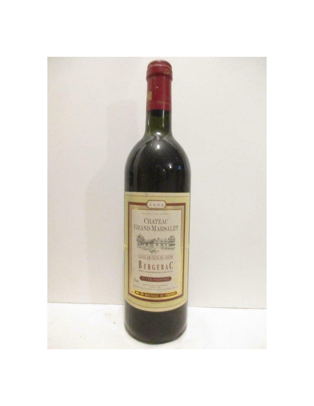 1994 - bergerac - château grand marsalet prestige fût de chêne - rouge - sud-ouest - Just Wines 