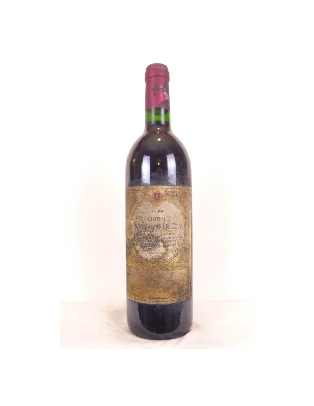 1994 - blaye - château peybonhomme cru bourgeois (étiquette très sale) - rouge - bordeaux - Just Wines 